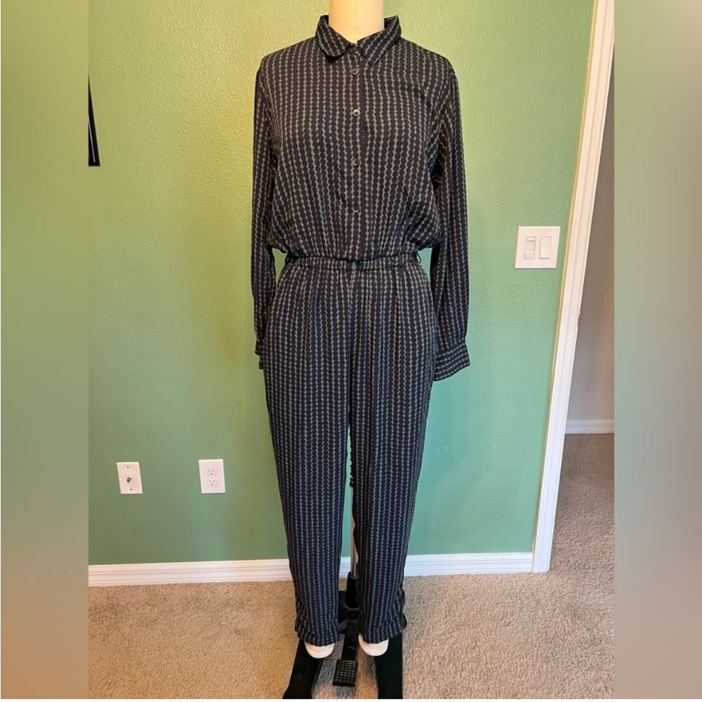 Marimekko Uniqlo long sleeve jumper elastic waist xs